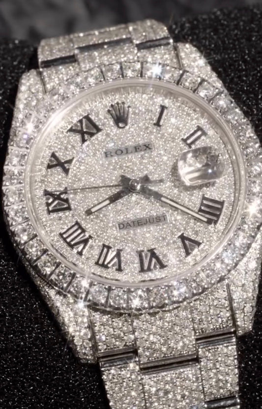 All white rolex datejust