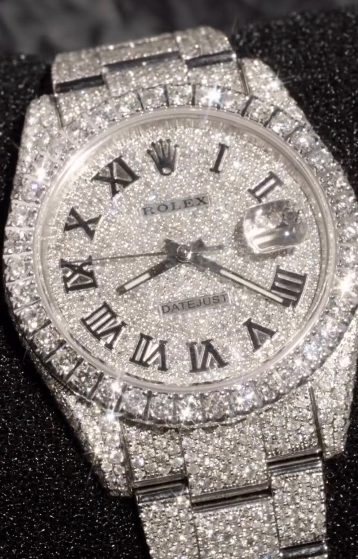 All white rolex datejust