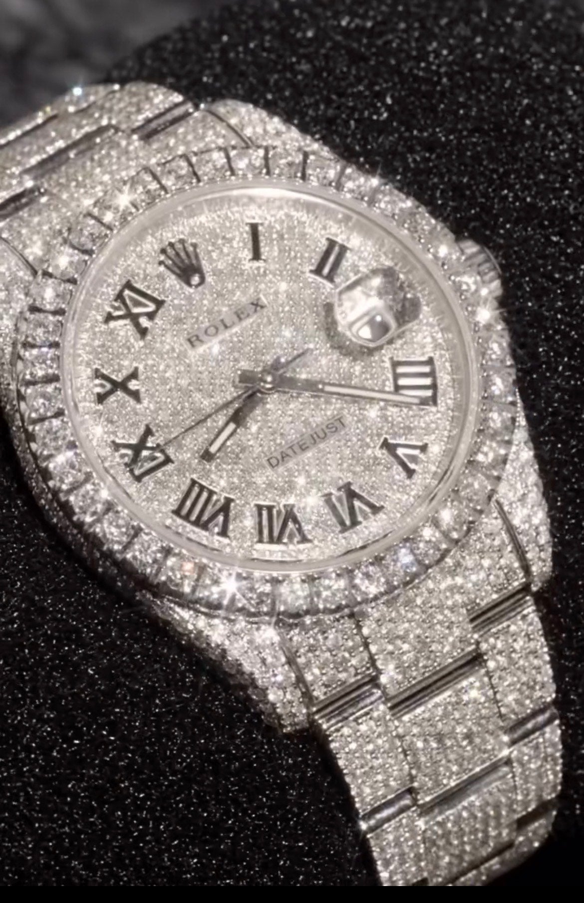 All white rolex datejust