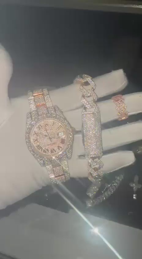 Rose gold Rolex set