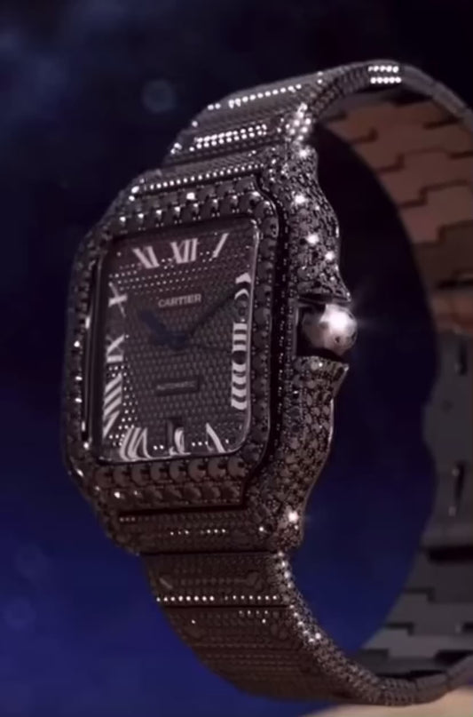 Custom All black Cartier 🕷️🕸️