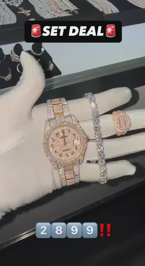 Two tone Rolex set combo